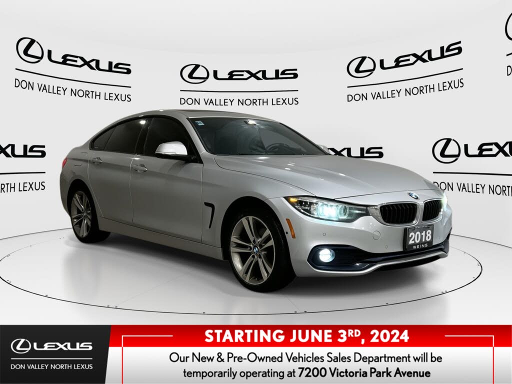 2018 BMW 4 Series 430i xDrive Gran Coupe AWD