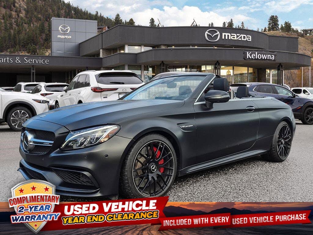 2018 Mercedes-Benz C-Class AMG C 63 S Cabriolet RWD
