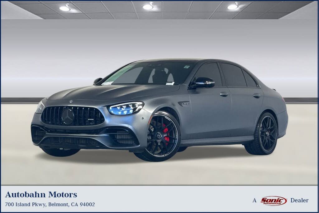 2021 Mercedes-Benz E-Class AMG E 63 S Sedan 4MATIC