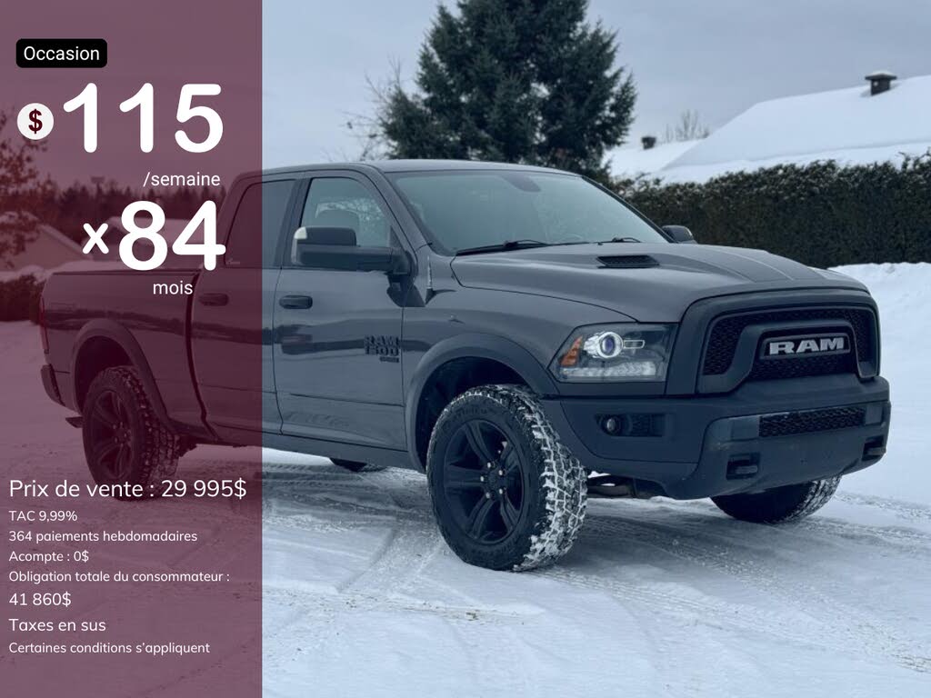 2021 RAM 1500 Classic Warlock Quad Cab 4WD