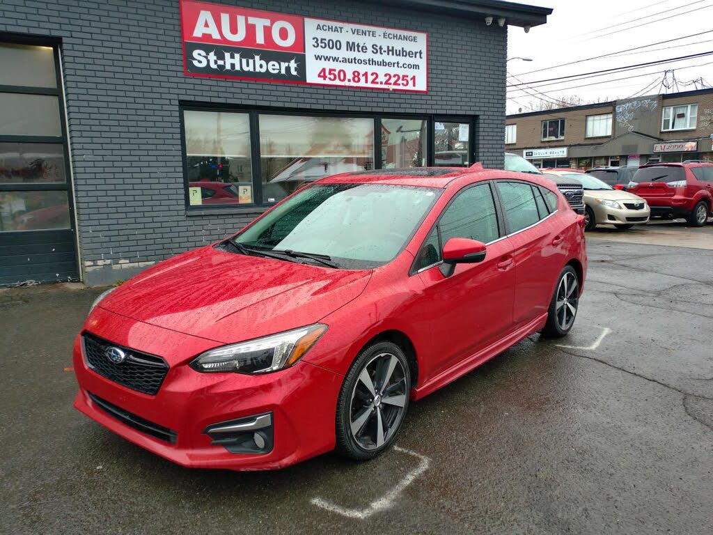 2018 Subaru Impreza 2.0i Sport-tech Hatchback AWD with EyeSight Package