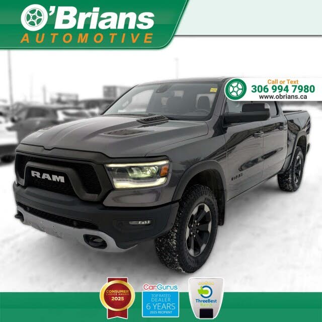 RAM 1500 Rebel Crew Cab 4WD 2019