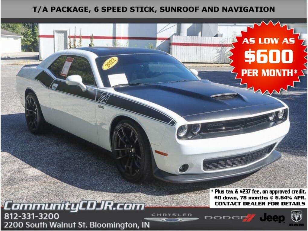 2022 Dodge Challenger R/T Scat Pack RWD