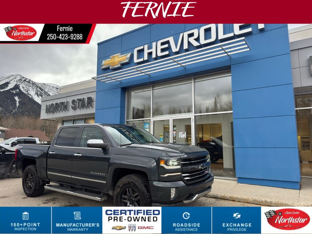 2017 Chevrolet Silverado 1500 LTZ Crew Cab 4WD