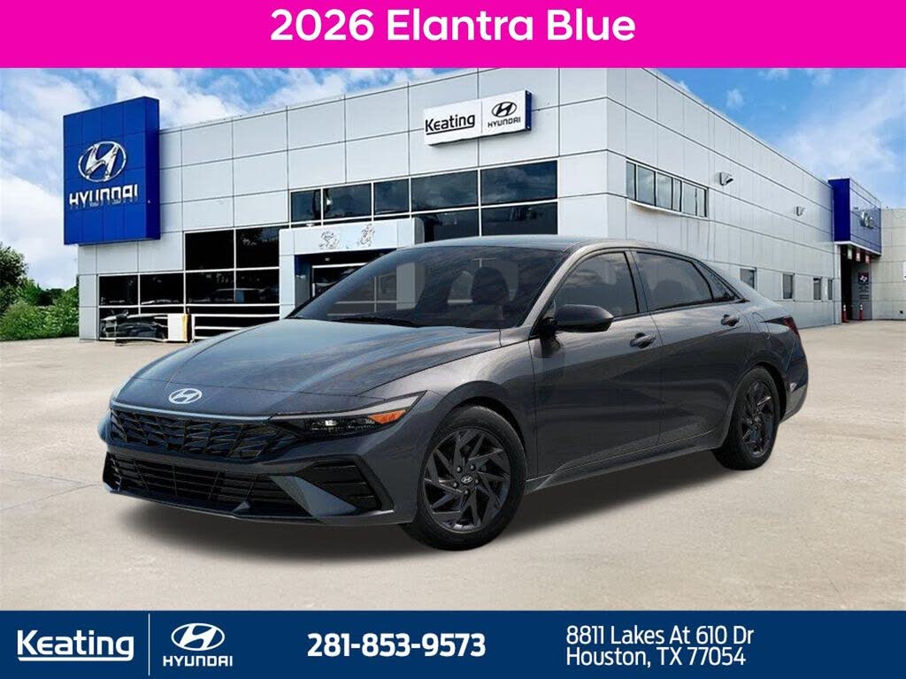 2026 Hyundai Elantra Hybrid Blue FWD