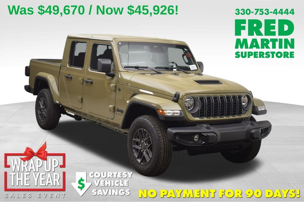 2026 Jeep Gladiator Sport S Crew Cab 4WD