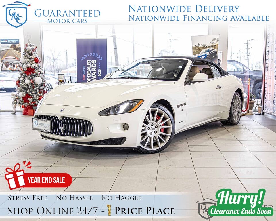 2015 Maserati GranTurismo Convertible