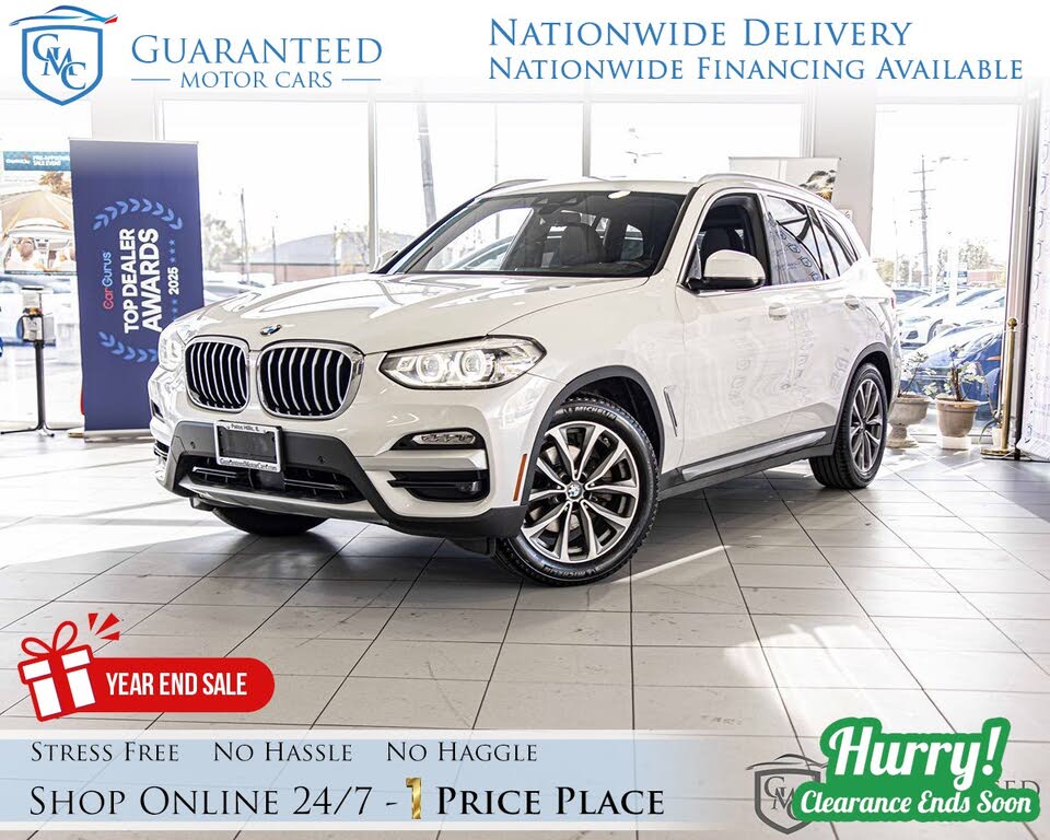 2018 BMW X3 xDrive30i AWD