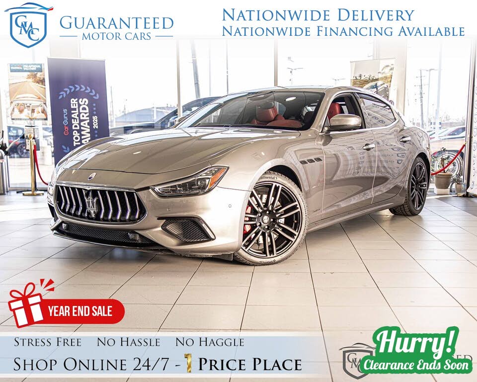 2018 Maserati Ghibli S Q4 GranSport 3.0L AWD