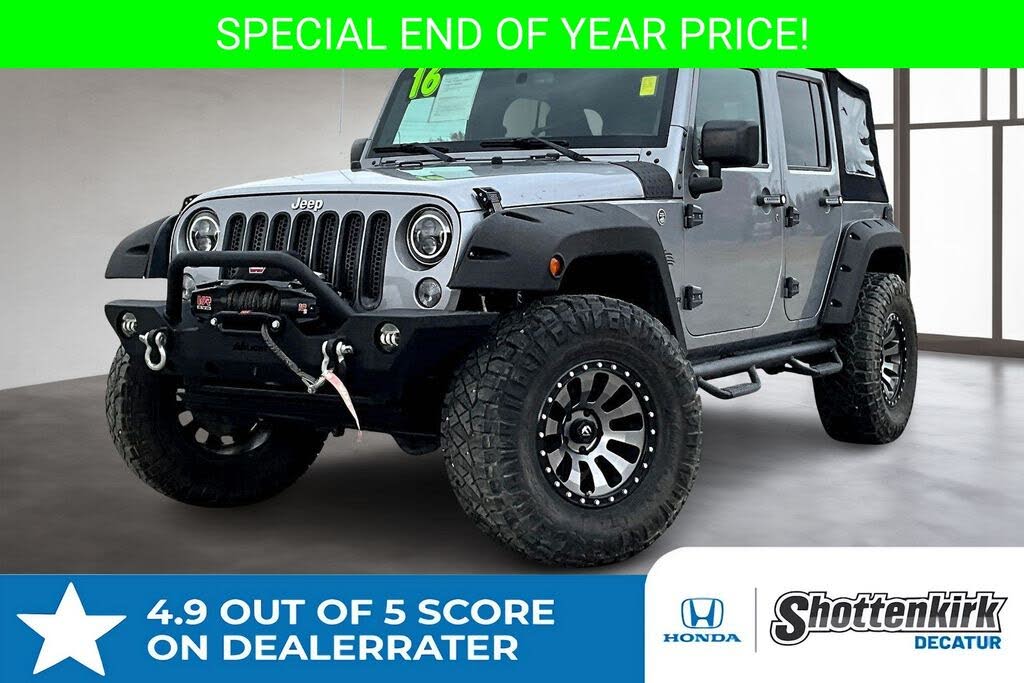 2016 Jeep Wrangler Unlimited Rubicon 4WD