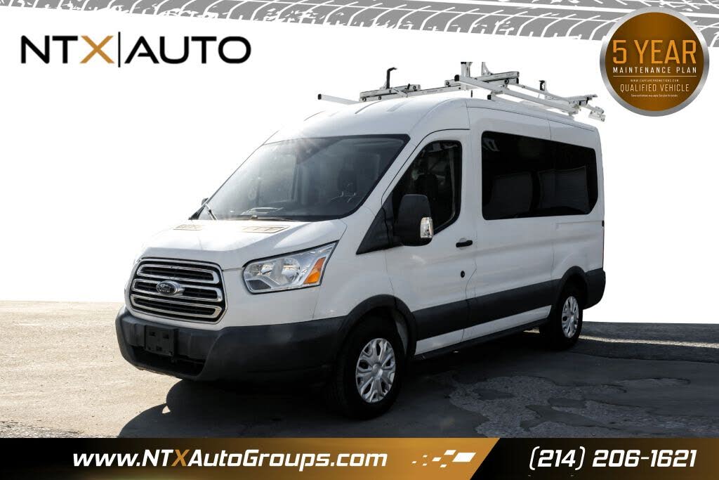 2018 Ford Transit Passenger 150 XLT Medium Roof RWD with Sliding Passenger-Side Door