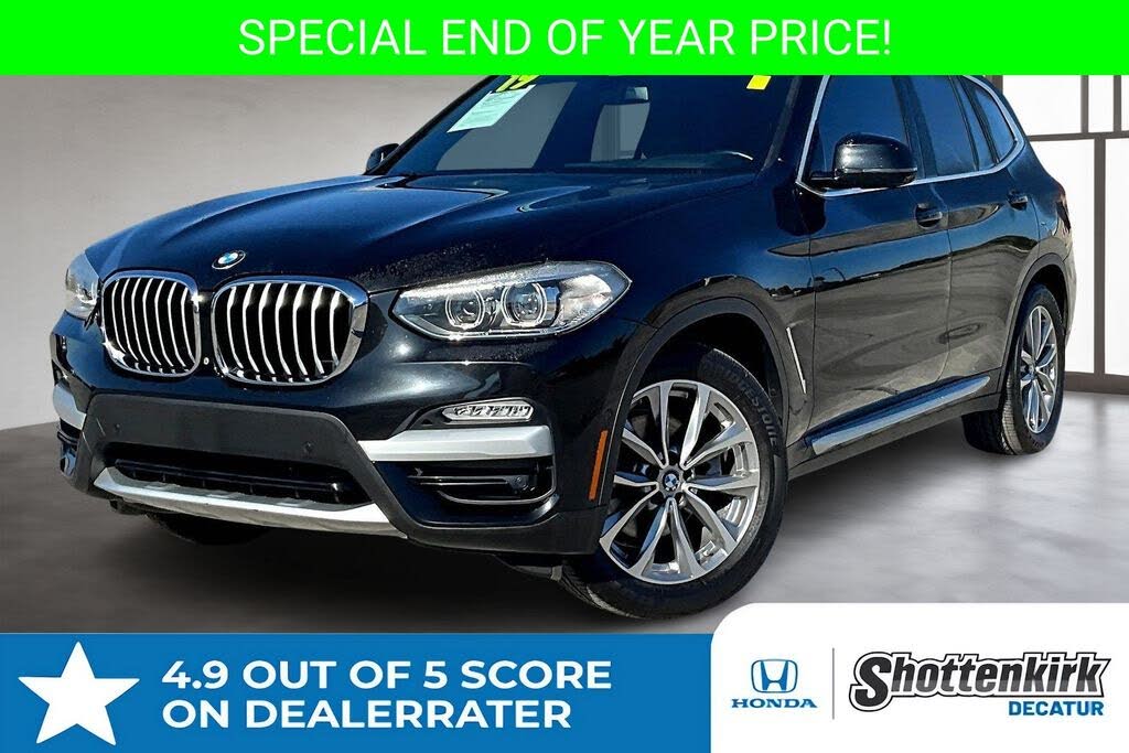 2019 BMW X3 sDrive30i RWD