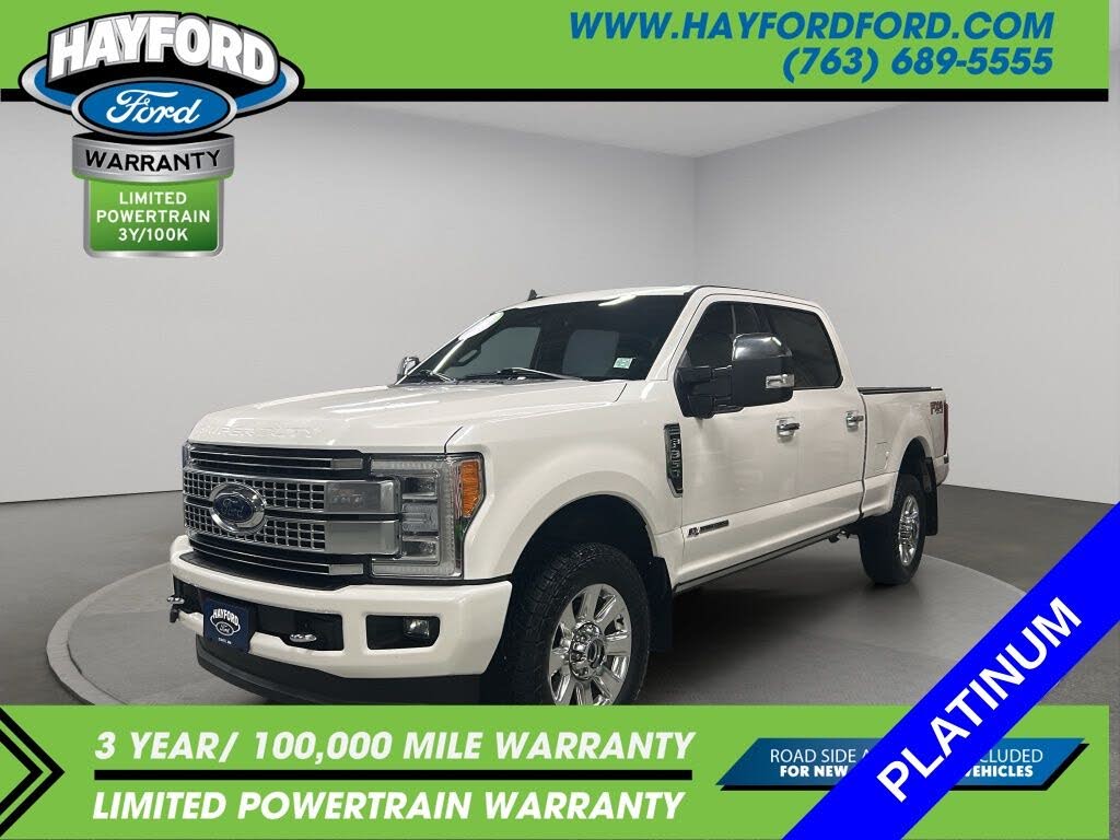 2019 Ford F-350 Super Duty Platinum Crew Cab 4WD