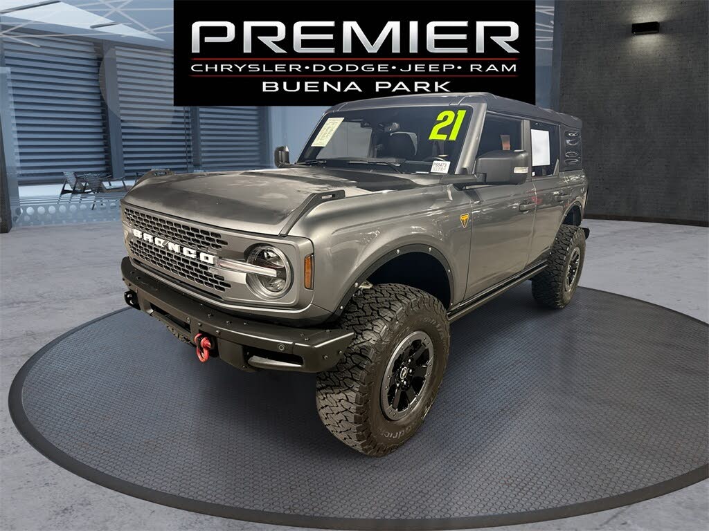2021 Ford Bronco Badlands Advanced 4-Door 4WD
