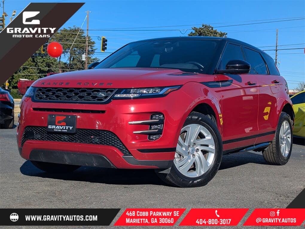2022 Land Rover Range Rover Evoque P250 R-Dynamic S AWD