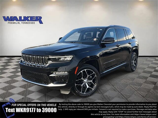 2023 Jeep Grand Cherokee 4xe Summit Reserve 4WD