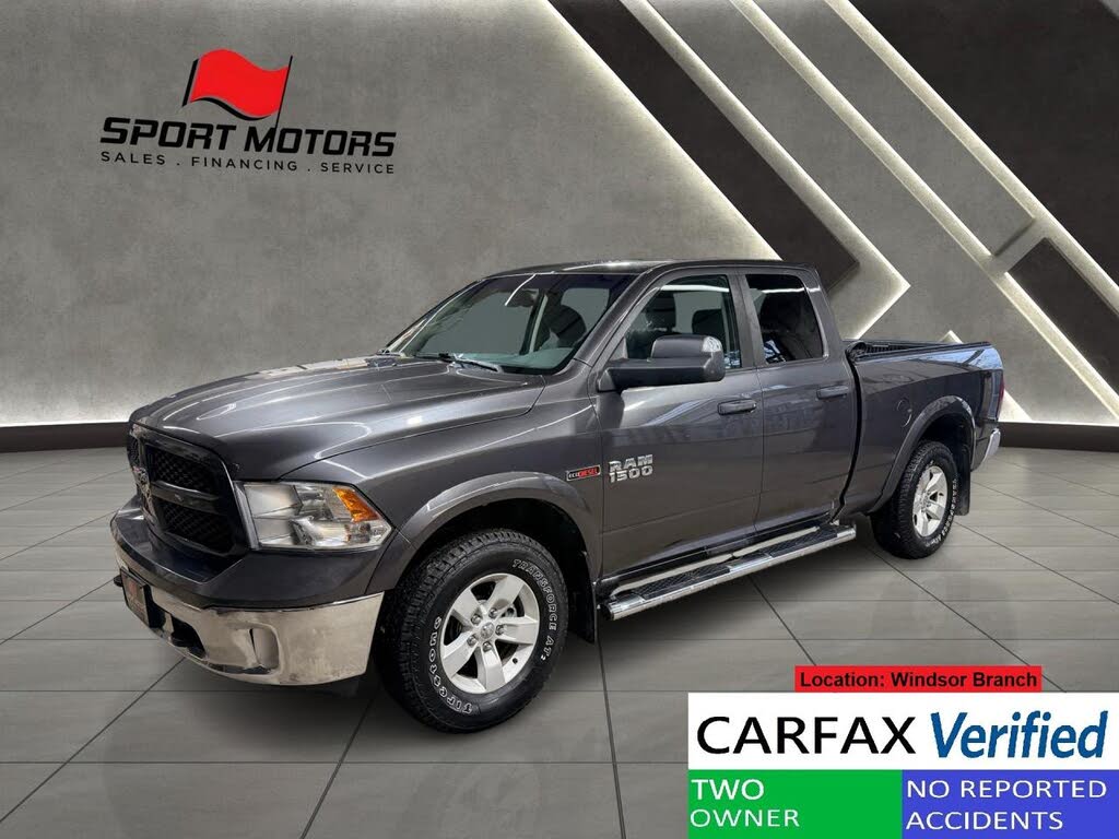 2016 RAM 1500 Outdoorsman Quad Cab 4WD