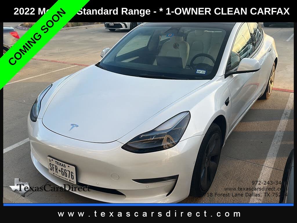2022 Tesla Model 3 RWD