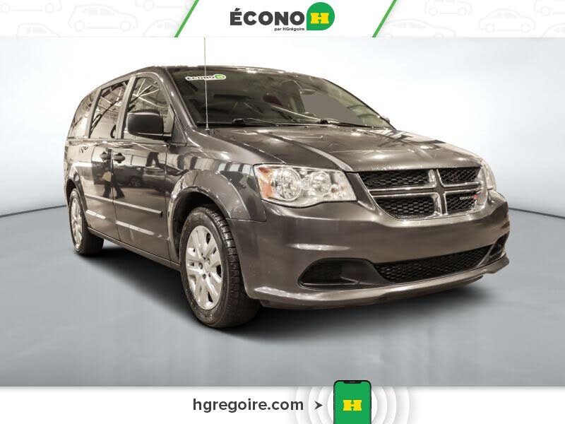 2016 Dodge Grand Caravan Canada Value Package FWD