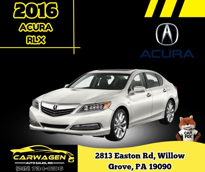 2016 Acura RLX FWD with Technology Package