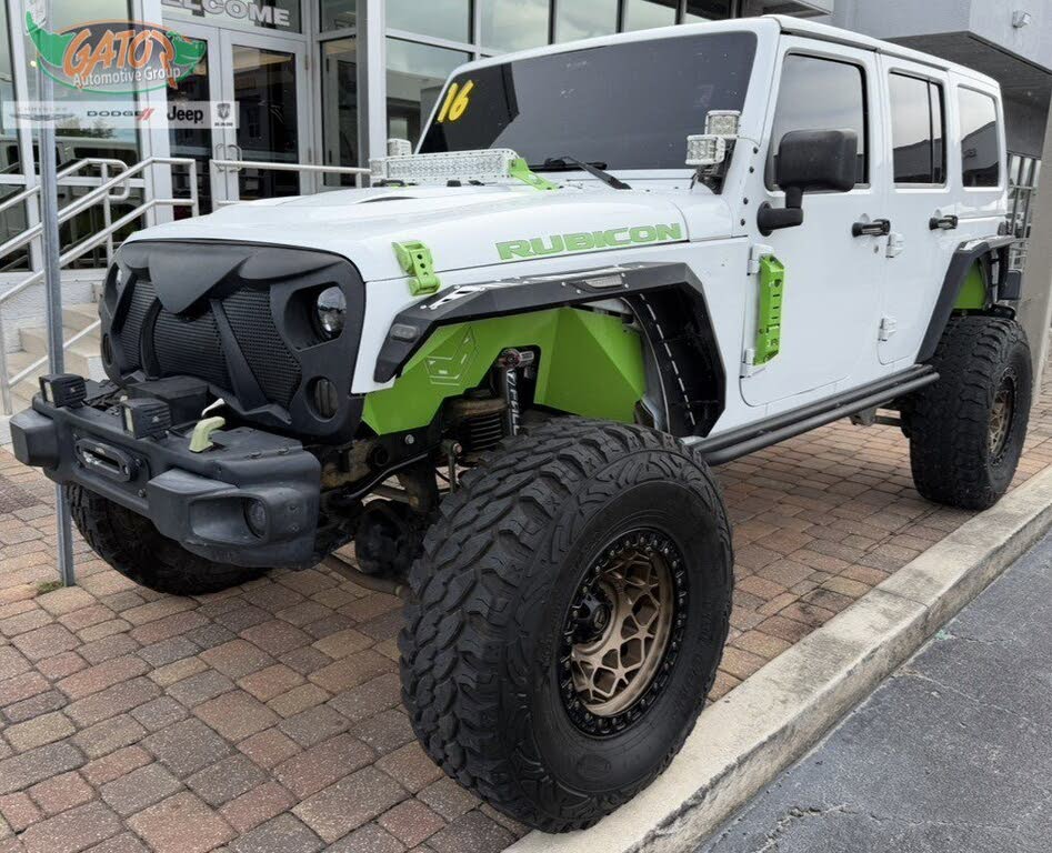 2016 Jeep Wrangler Unlimited Rubicon 4WD