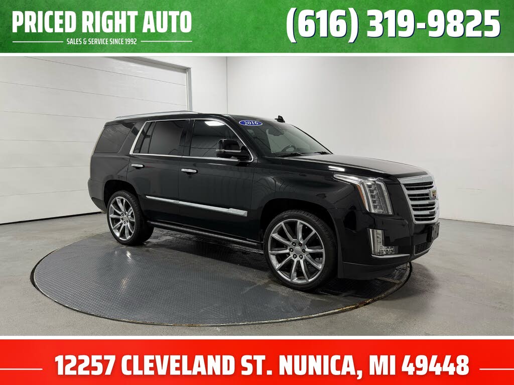 2016 Cadillac Escalade Platinum 4WD