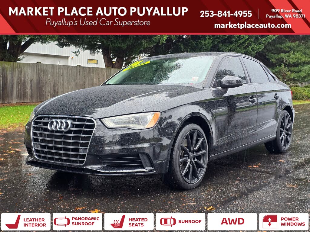 2016 Audi A3 2.0T quattro Premium Sedan AWD