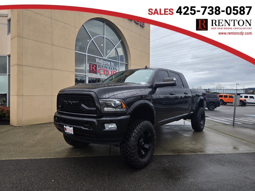 2018 RAM 3500 Laramie Mega Cab 4WD