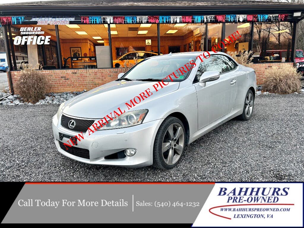 2011 Lexus IS 250C Convertible RWD
