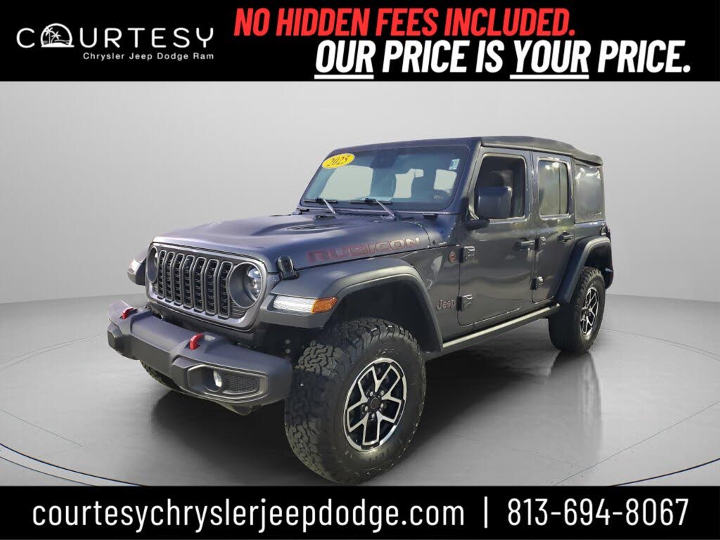2025 Jeep Wrangler Rubicon 4-Door 4WD