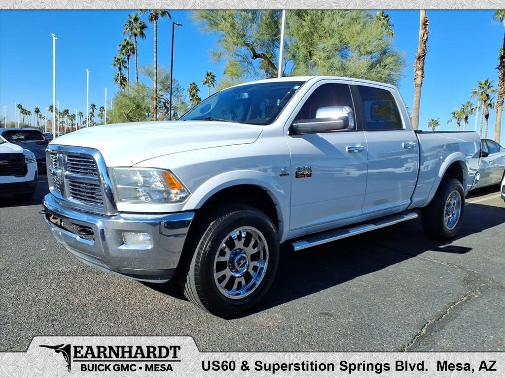 2012 RAM 3500 Laramie Longhorn Crew Cab 8 ft. Bed 4WD