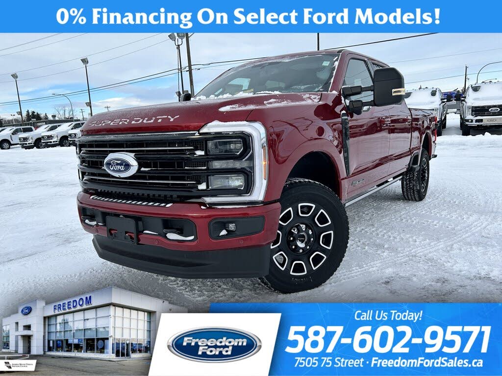 2025 Ford F-350 Super Duty Platinum Crew Cab 4WD