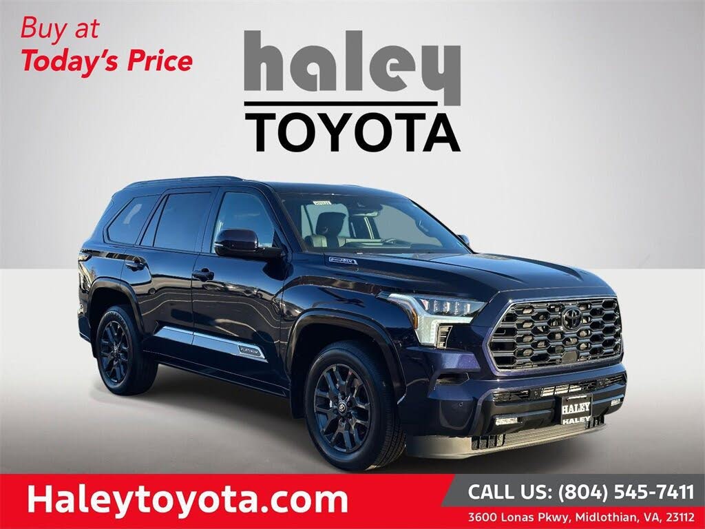2026 Toyota Sequoia Platinum 4WD