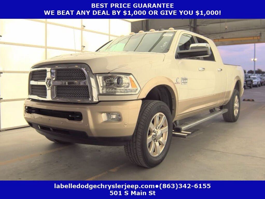 2016 RAM 2500 Laramie Longhorn Mega Cab 4WD