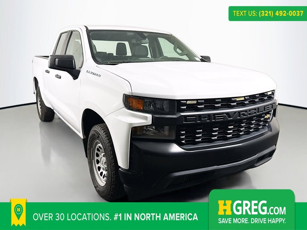 2019 Chevrolet Silverado 1500 Work Truck Double Cab RWD