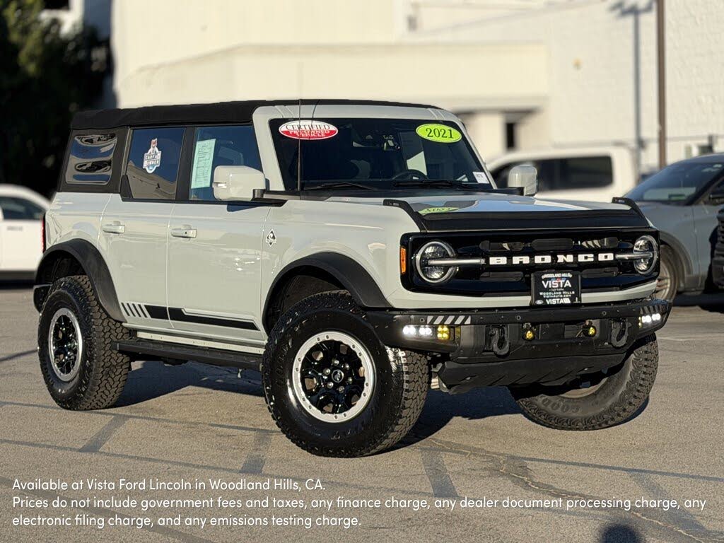 2021 Ford Bronco Advanced 4-Door 4WD