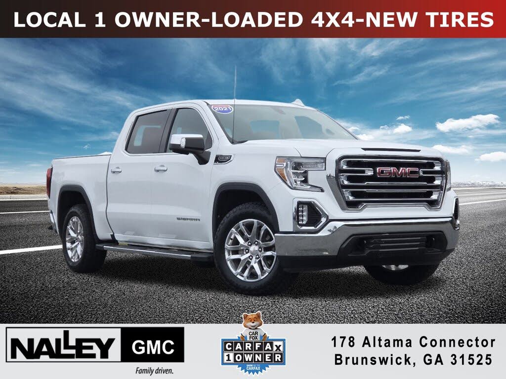 2021 GMC Sierra 1500 SLT Crew Cab 4WD