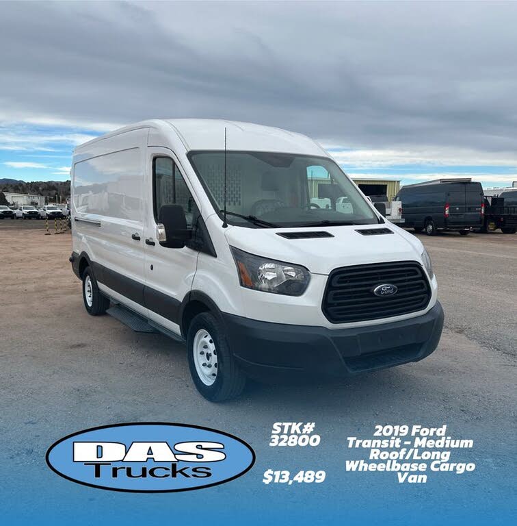 2019 Ford Transit Cargo 150 Medium Roof LWB RWD with Sliding Passenger-Side Door