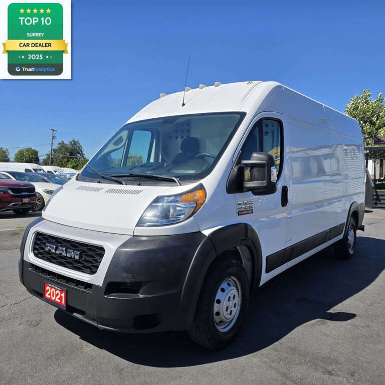 2021 RAM ProMaster 2500 159 High Roof Cargo Van FWD