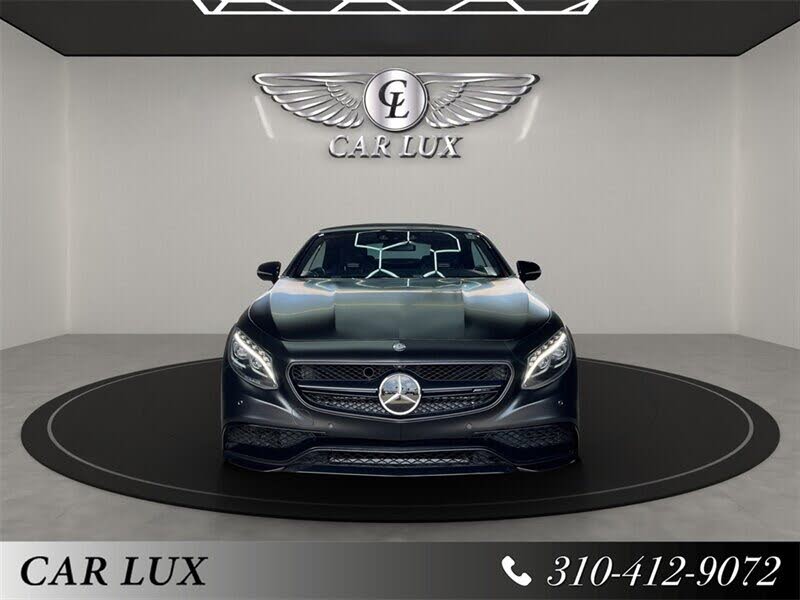 2017 Mercedes-Benz S-Class AMG S 63 Convertible 4MATIC