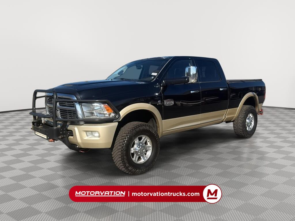 2012 RAM 3500 Laramie Longhorn Crew Cab 8 ft. Bed 4WD