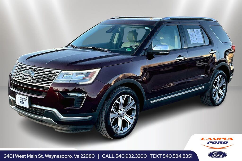 2018 Ford Explorer Platinum AWD