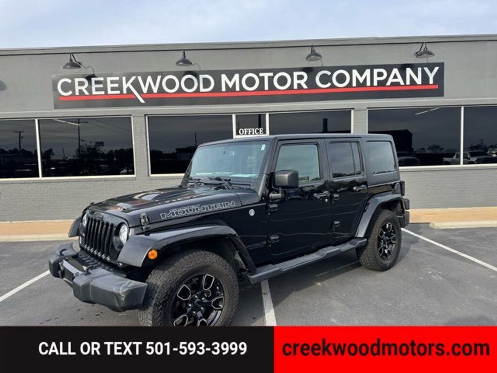 2017 Jeep Wrangler Unlimited Smoky Mountain 4WD