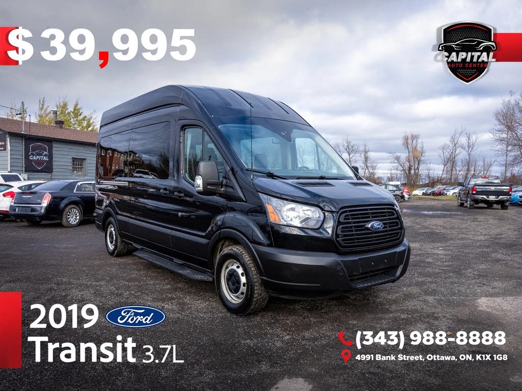 2019 Ford Transit Passenger 350 XL High Roof LWB RWD with Sliding Passenger-Side Door