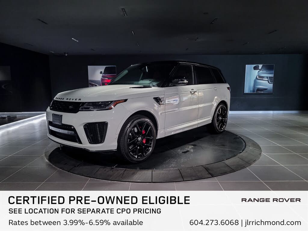 2021 Land Rover Range Rover Sport SVR AWD
