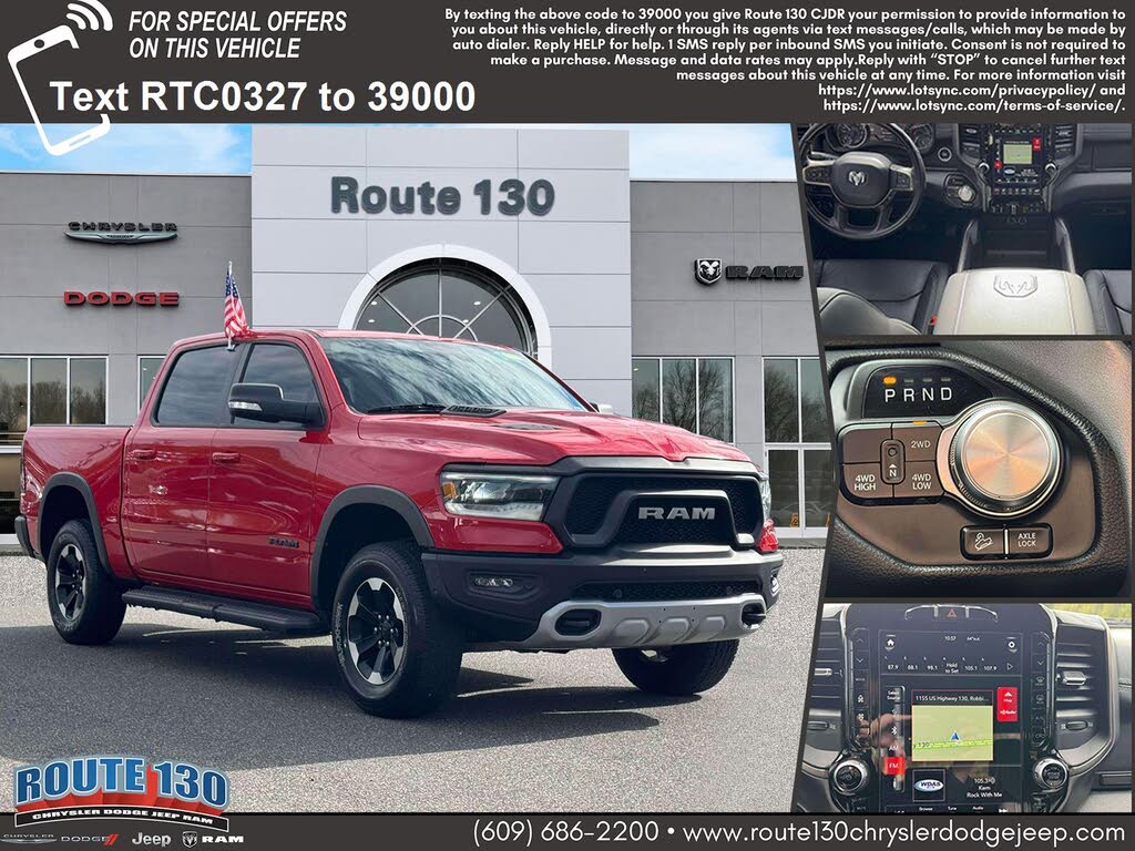 2021 RAM 1500 Rebel Crew Cab 4WD
