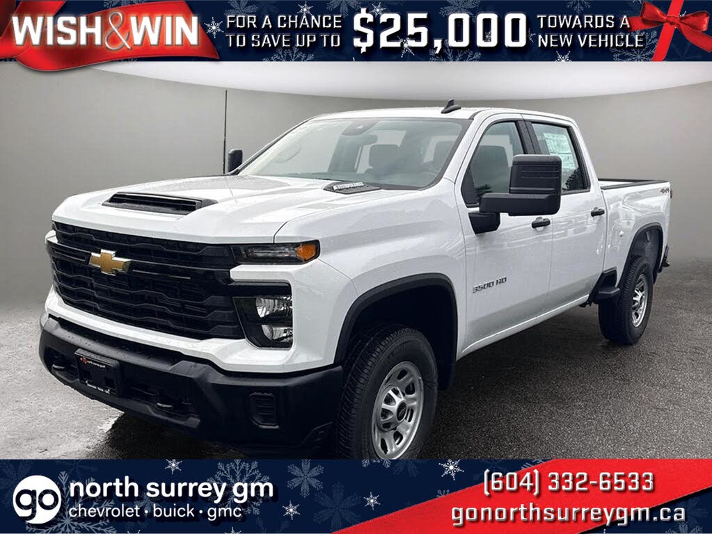 2026 Chevrolet Silverado 3500HD Work Truck Crew Cab 4WD
