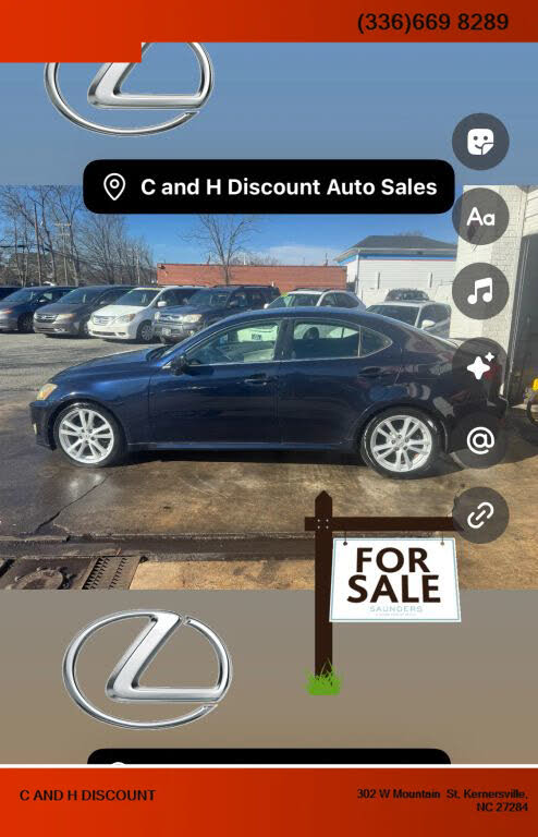 2006 Lexus IS 250 RWD