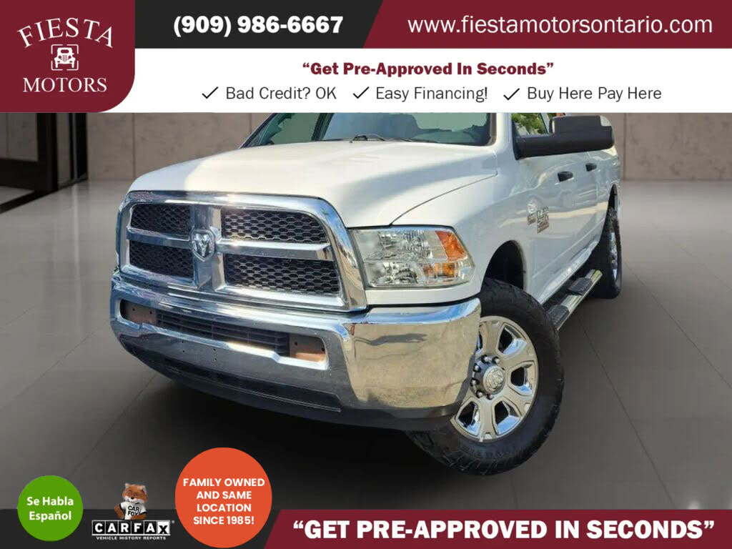 2018 RAM 2500 Tradesman Crew Cab RWD