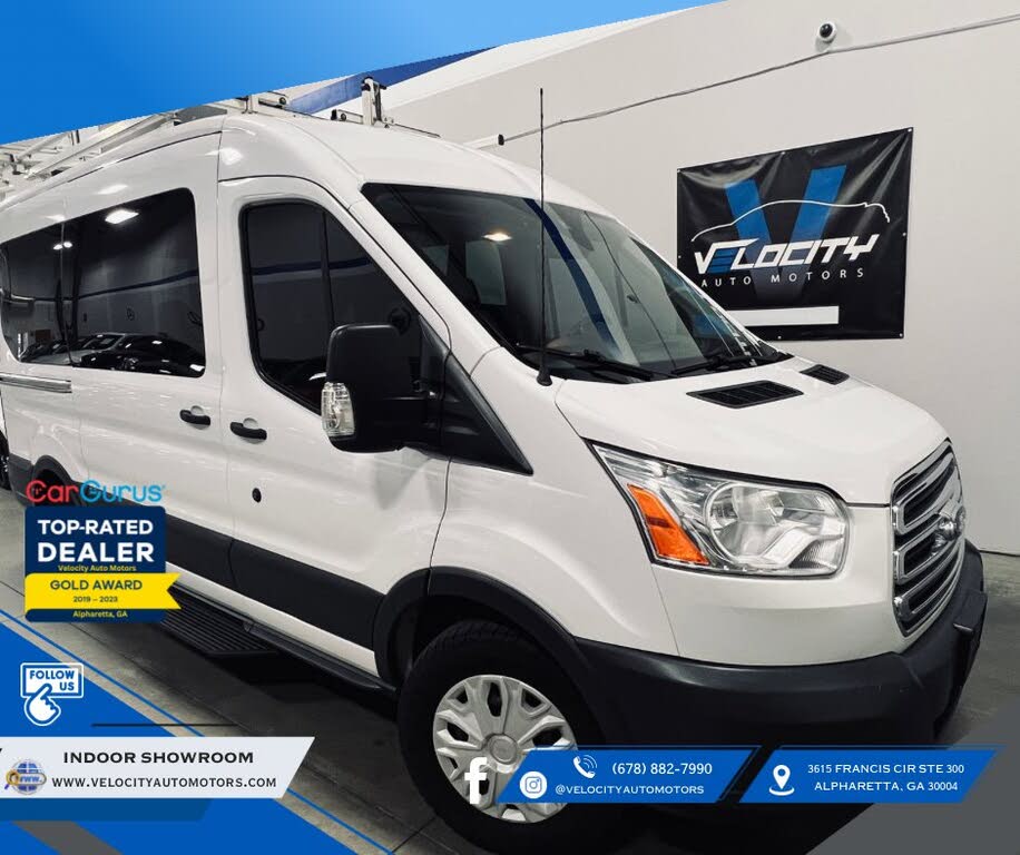 2018 Ford Transit Passenger 150 XLT Medium Roof RWD with Sliding Passenger-Side Door